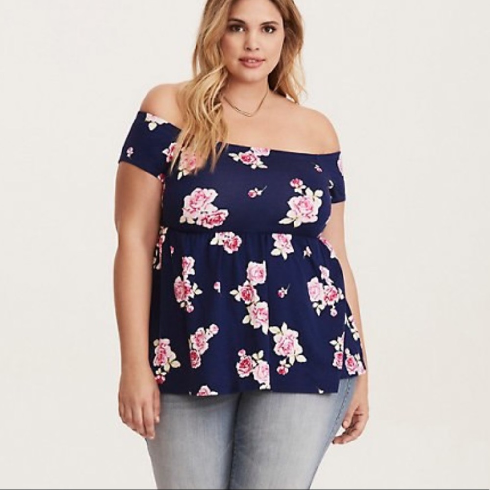 Torrid baby doll top